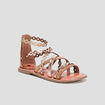 Sandales en cuir Liberto couleur bronze fille