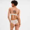 Soutien-gorge corbeille dentelle blanc femme