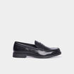 Mocassins à bout rond noir homme