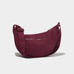 Sac banane en bandouli&egrave;re prune femme