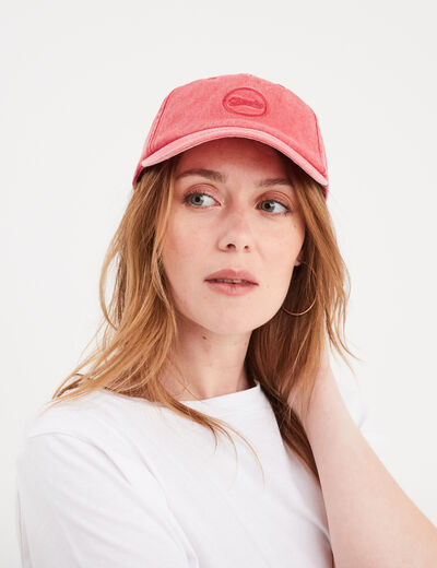 Casquette Creeks rouge clair femme