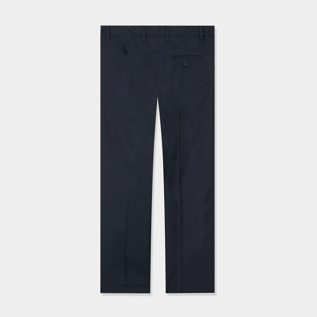 Pantalon de costard droit à pinces bleu marine garçon