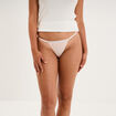 String avec strass rose clair femme
