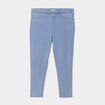 Jegging taille haute matière recyclée denim stone femme grande taille