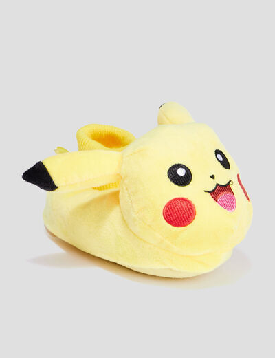 Chaussons Pokémon jaune garçon