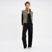 Pantalon de jogging large noir femme