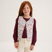 Gilet matelassé sans manches beige fille