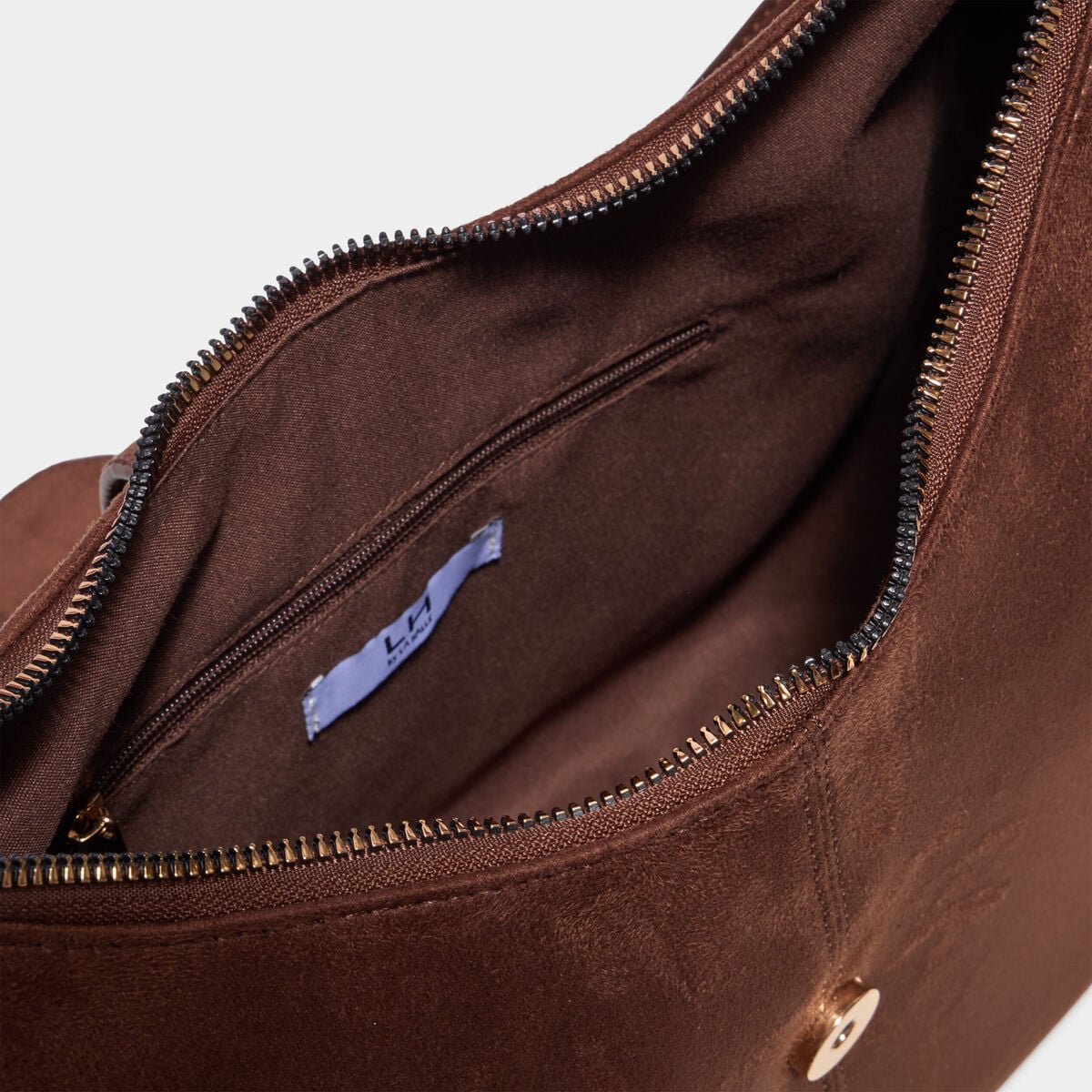 Sac port&eacute;-&eacute;paule marron fonc&eacute; femme