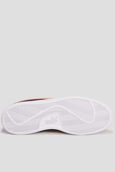 Tennis à lacets Puma Smash bleu marine homme