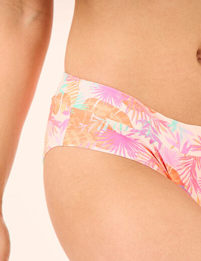 Bas de maillot de bain shorty orange femme