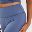 Legging de sport gainant taille haute bleu fonc&eacute; femme
