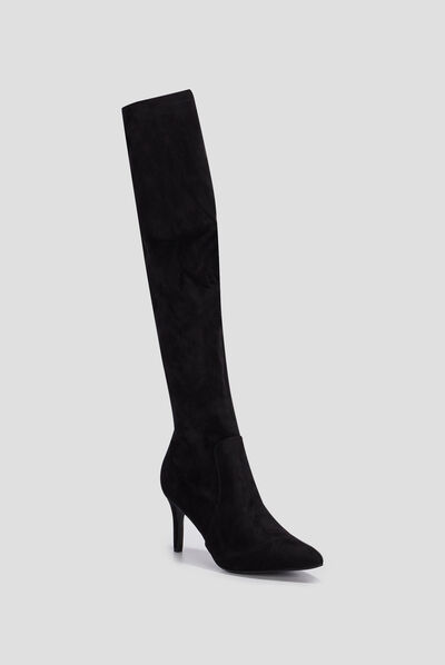 Cuissardes suédées Liberto noir femme
