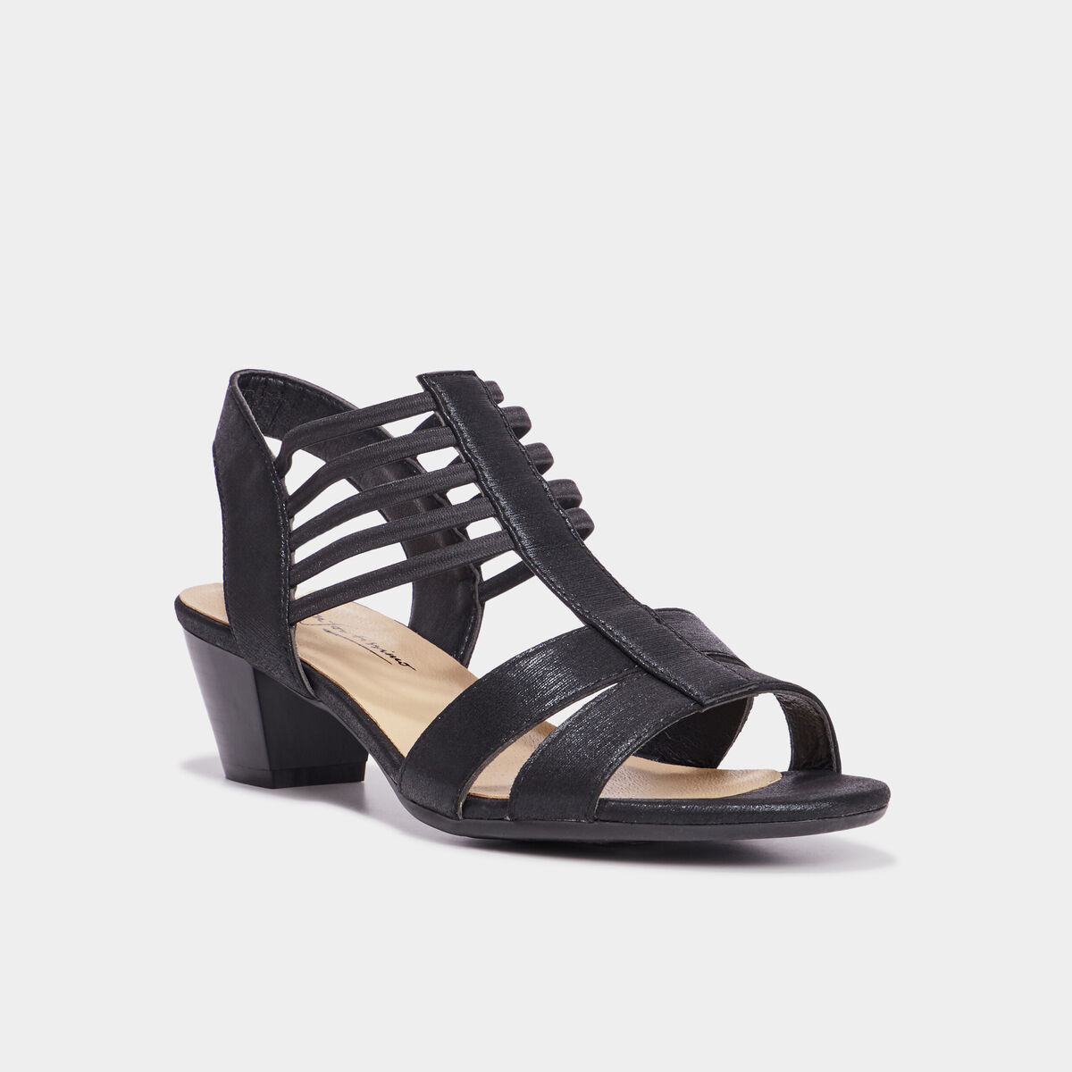 Sandales à talons Confortissimo noir femme