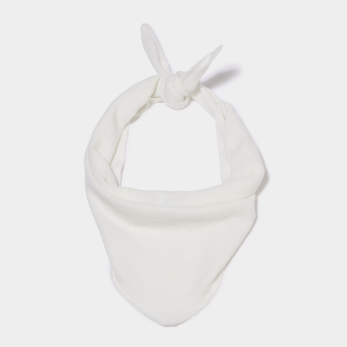 &Eacute;charpe triangulaire ivoire fille