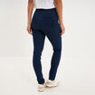 Jeans skinny taille haute denim brut femme