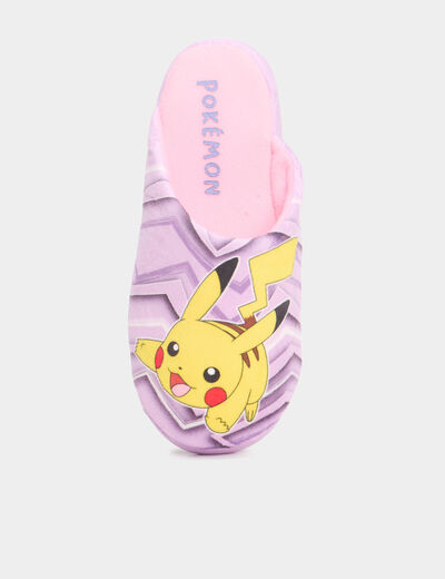 Chaussons mules Pokémon Pikachu multicolore fille