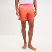 Short de bain orange homme
