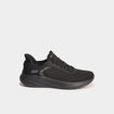 Baskets running à lacets élastiqués noir homme