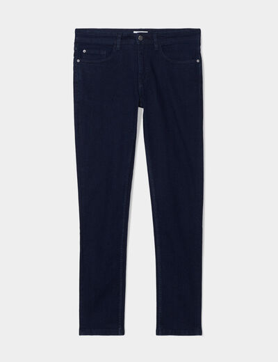 Jeans skinny 5 poches denim brut homme