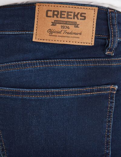 Jean stretch coupe slim denim brut homme