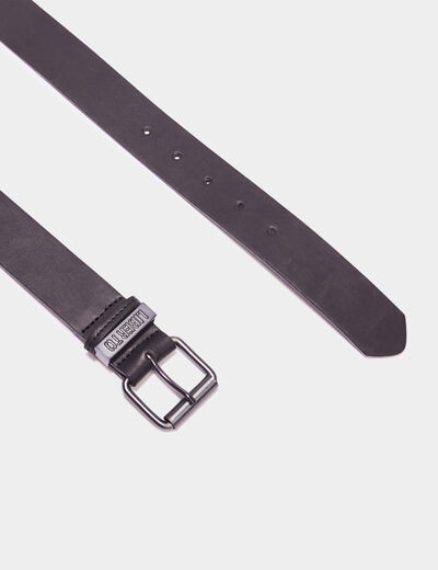 Ceinture noir homme