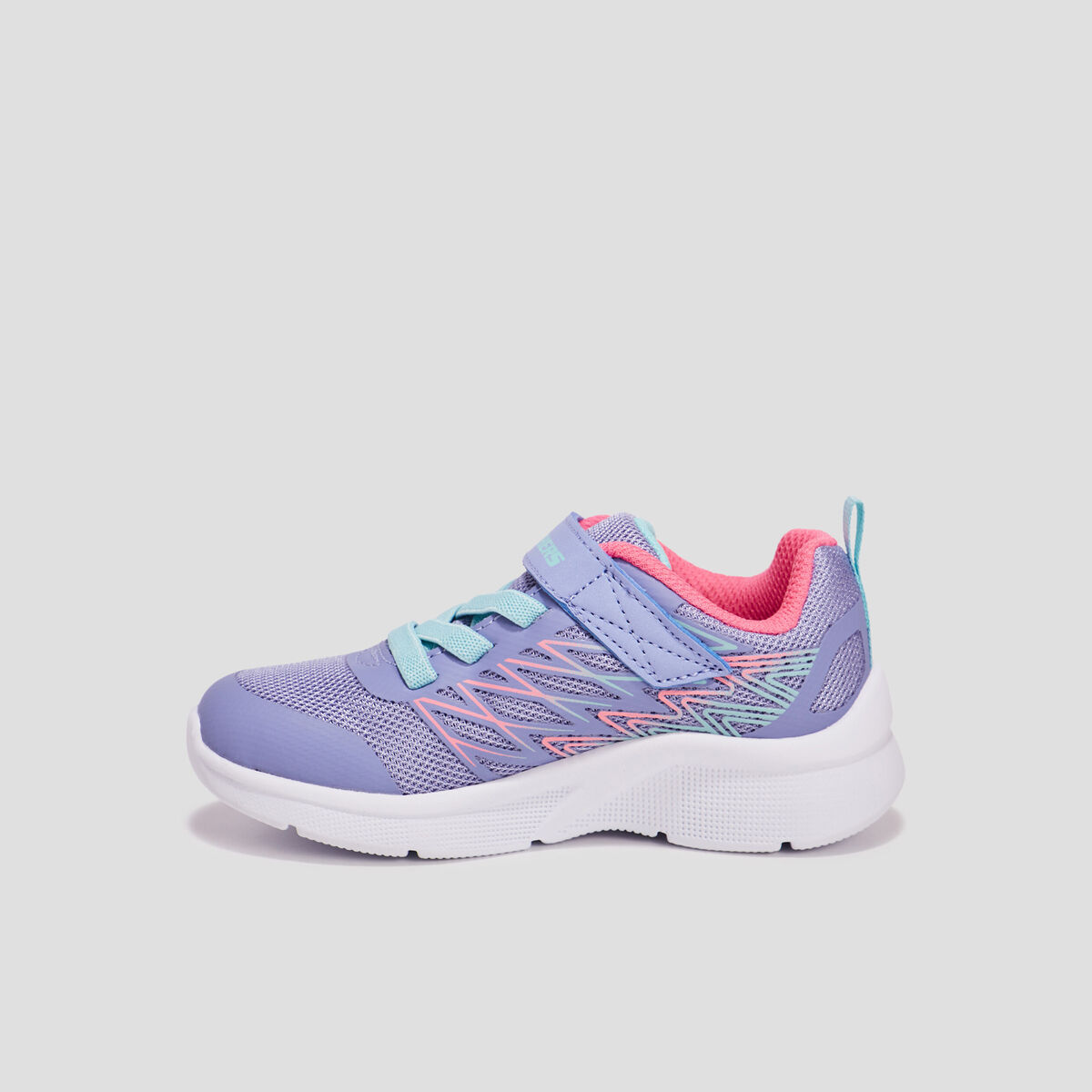 Baskets running Skechers Blod Delight bleu lavande fille