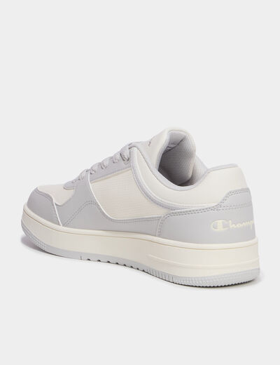 Baskets &agrave; lacets RD18 LOW Champion bleu gris femme