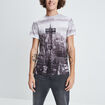 T-shirt manches courtes gris homme