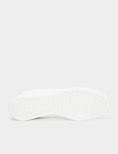 Tennis basses à lacets vert homme