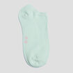 Lot 5 paires chaussettes invisibles multicolore femme