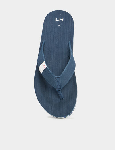 Tongs de plage bleu marine homme