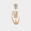Tennis basses &agrave; lacets blanc homme
