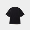 T-shirt manches courtes coton Katseye noir fille