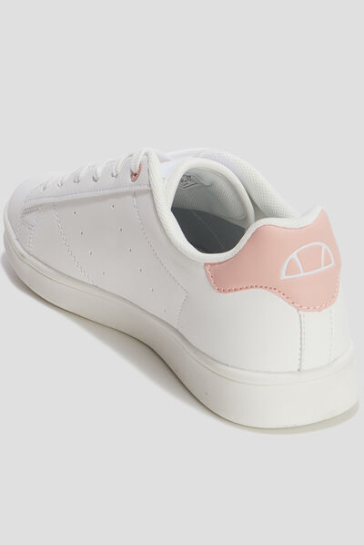 Tennis à lacets Ellesse blanc femme