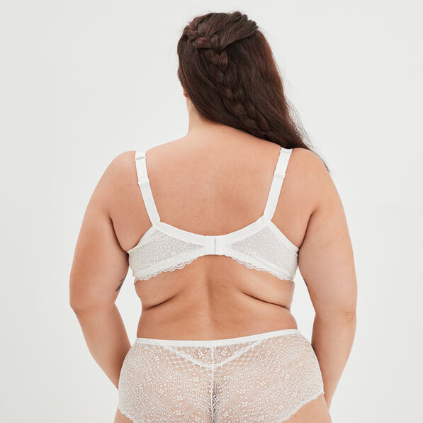 soutien gorge emboitant a dentelle izzie blanc femmegt Soutien-gorge emboîtant à dentelle Izzie blanc femme grande taille