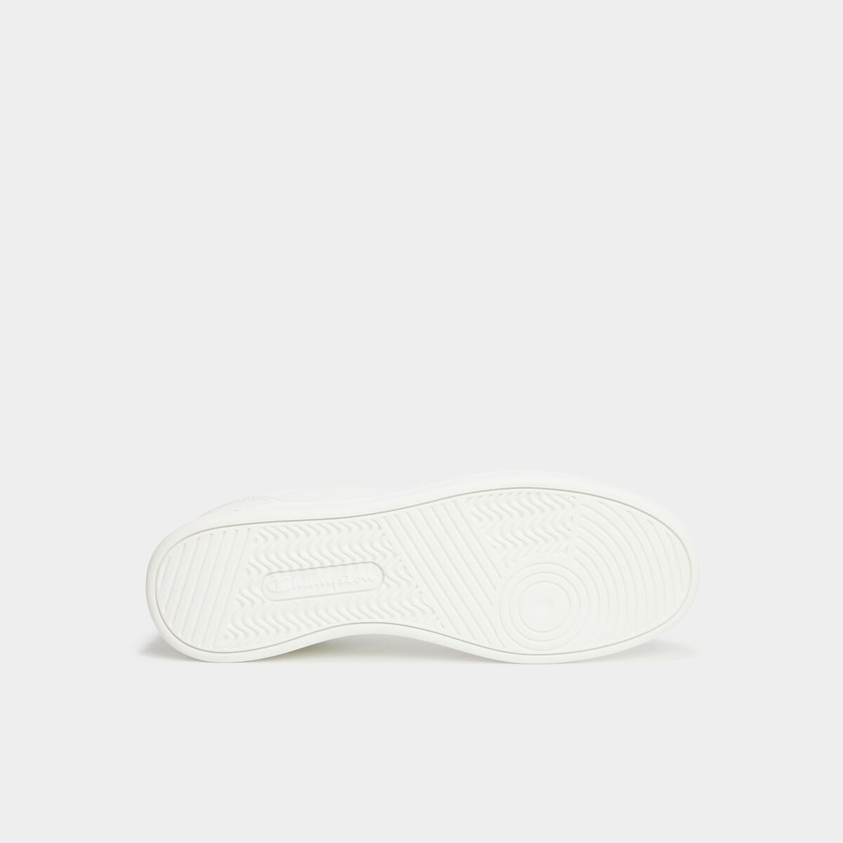 Tennis basses &agrave; lacets Champion Newman blanc homme