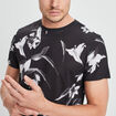 T-shirt manches courtes noir homme