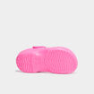 Sabots de plage Crocs rose fluo fille
