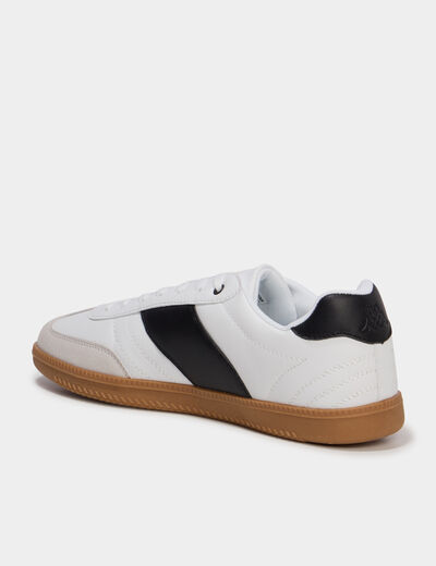Tennis basses &agrave; lacets Kappa MATTEA noir homme