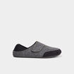 Chaussons avec fermeture à scratch gris homme