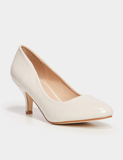 Escarpins irisés sable femme