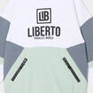 Sweat à capuche hoodie Liberto vert pastel garçon