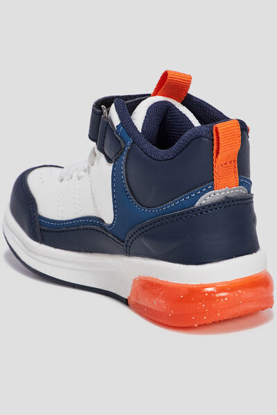 Baskets montantes Creeks multicolore garçon