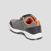 Baskets running scratchs Trappeur Rapen vert kaki garçon
