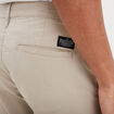 Pantalon chino slim stretch creme homme