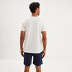 Ensemble pyjama t-shirt et short blanc homme