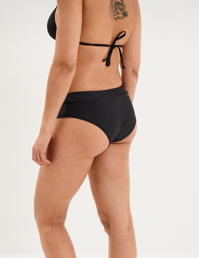 Bas de maillot de bain shorty noir femme