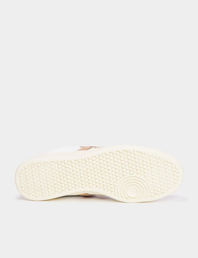 Tennis à lacets détails pailletés Creeks marron femme