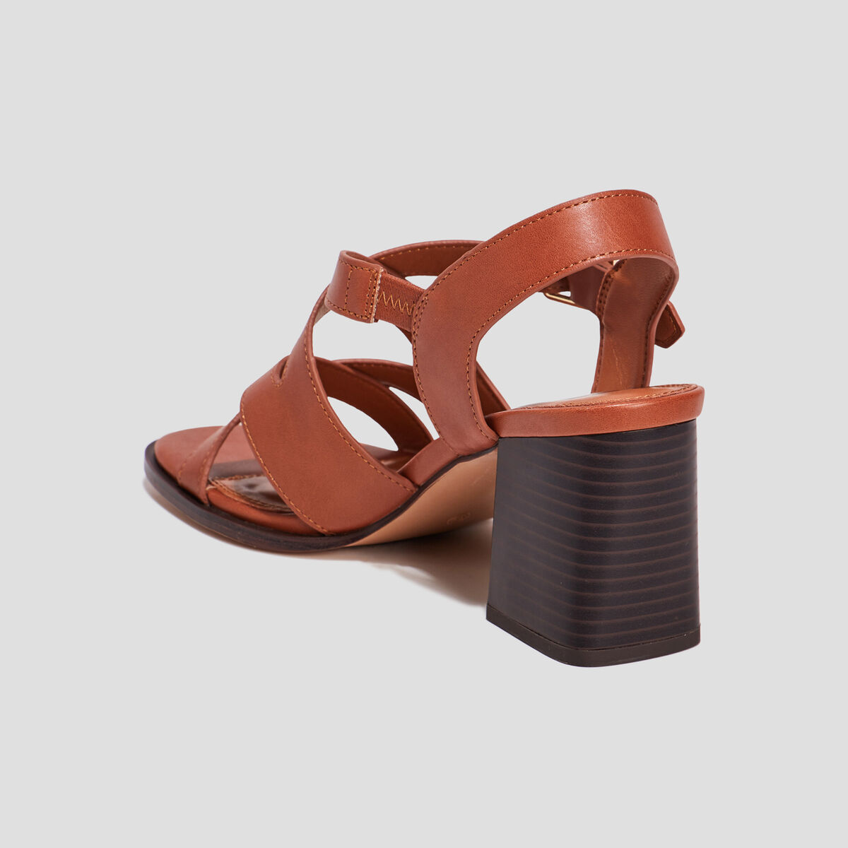 Sandales &agrave; talons Liberto marron femme