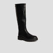 Bottes semelle chunky noir femme